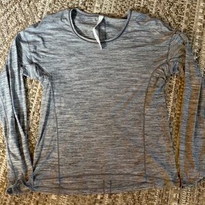 Lululemon Heathered Grey Longsleeve
